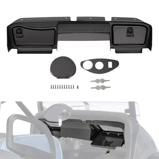 DURAFORCE Carbon Fiber Style Dash Board Cover for EZGO RXV 08-14 Golf Cart
