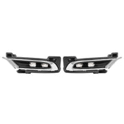 DURAFORCE LED Chrome Fog Lights Driver Passenger Side for Chrysler 300 2015-2024 2021 Pair