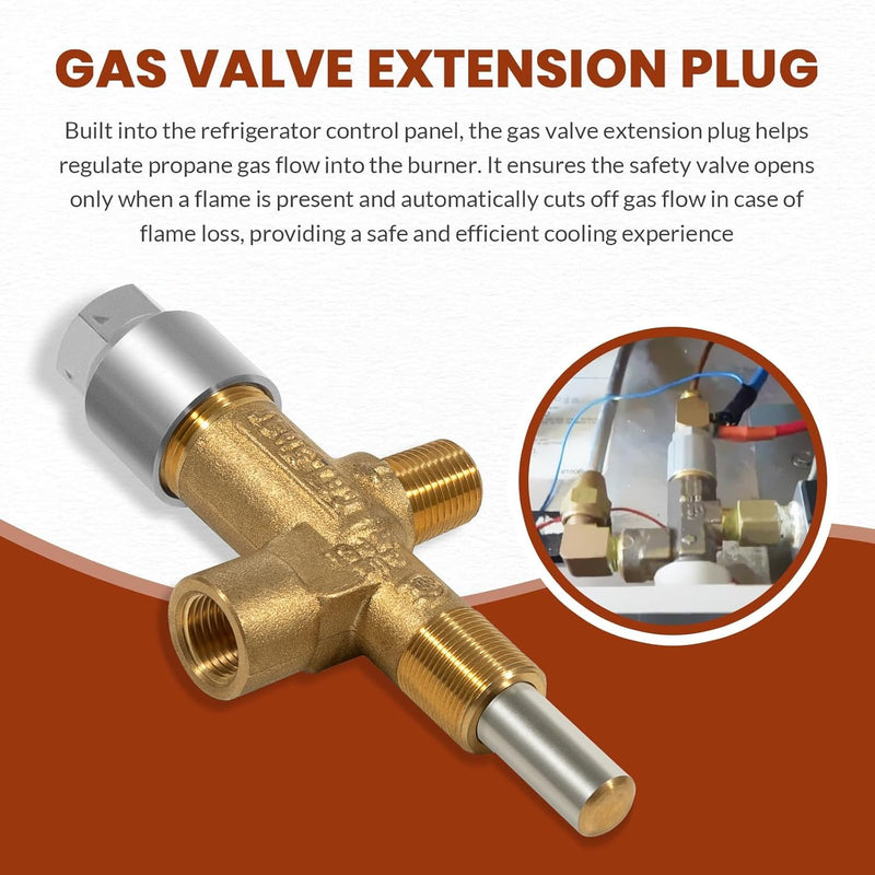 622746001 Gas Valve Extension Plug for Norcold 3163 N260 N300 N400 N500 Series