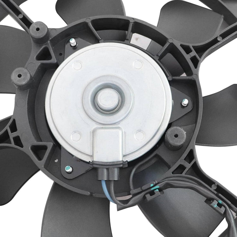 AC Condenser and Radiator Cooling Fan Assembly for Honda HR-V 2016 2017 2018