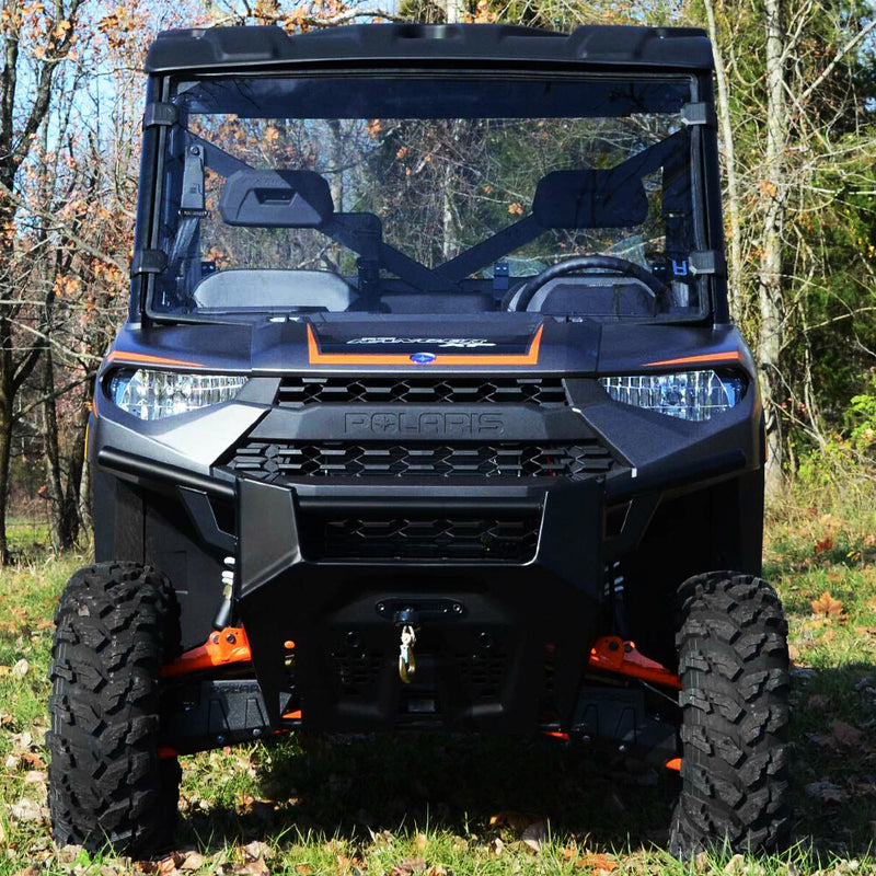 Front Full Windshield PC for Polaris Ranger XP 1000 2017-2025 / XP 900 2013-2019