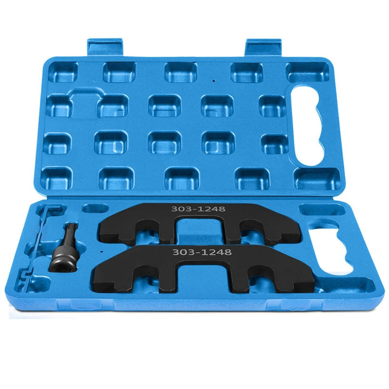 303-1248 Camshaft Holding Tool And Chain Tensioner Set for Ford 3.5L 3.7L 4V