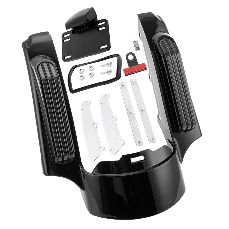 Rear Fender Fascia Light Kit with Turn Signal for Harley Street Glide FLHX 2014+