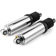 DURAFORCE Heavy Duty 12" Lowered Chrome Air Shocks for Harley Electra Glide Road King 2X