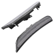 DURAFORCE Smoke LED Front/Rear Side Marker Lights for Chrysler 300C 300S 2015-2023