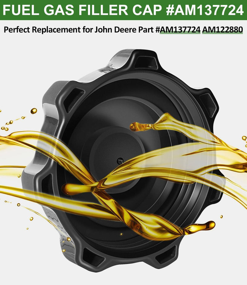 AM137724 Filler Cap for John Deere 300 LT X300 X400 X500 X700 Z200 Z400