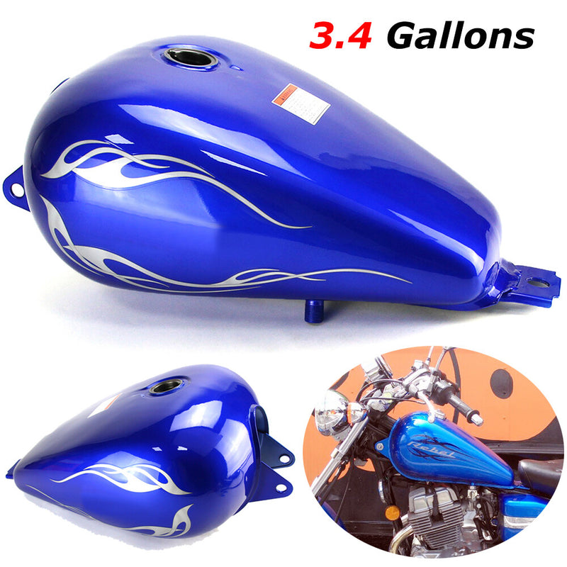 CMX250C 3.4 Gallons Fuel Gas Tank for Honda Rebel 250 1985-2016