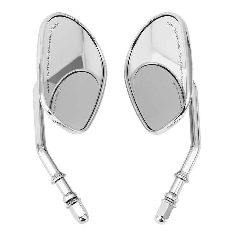 Chrome Rear View Mirrors for Harley XL1200L XL883 XL Sportster Left & Right