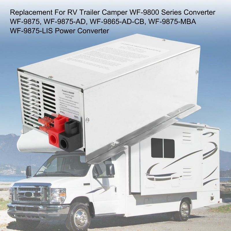 WF-9875-AD-CB WF-9800 75 Amp DC Auto Detect Deckmount Converter Charger for WFCO