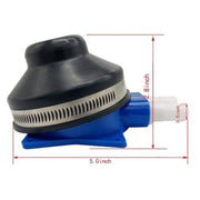 DURAFORCE Babyfoot Self-Priming Water Pump Foot Operated for Whale Boat Caravan Galley