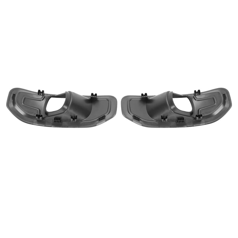DURAFORCE Front Fog Light Lamp Bezel Kit for Ram 1500 2019-2024 Driver Passenger Side
