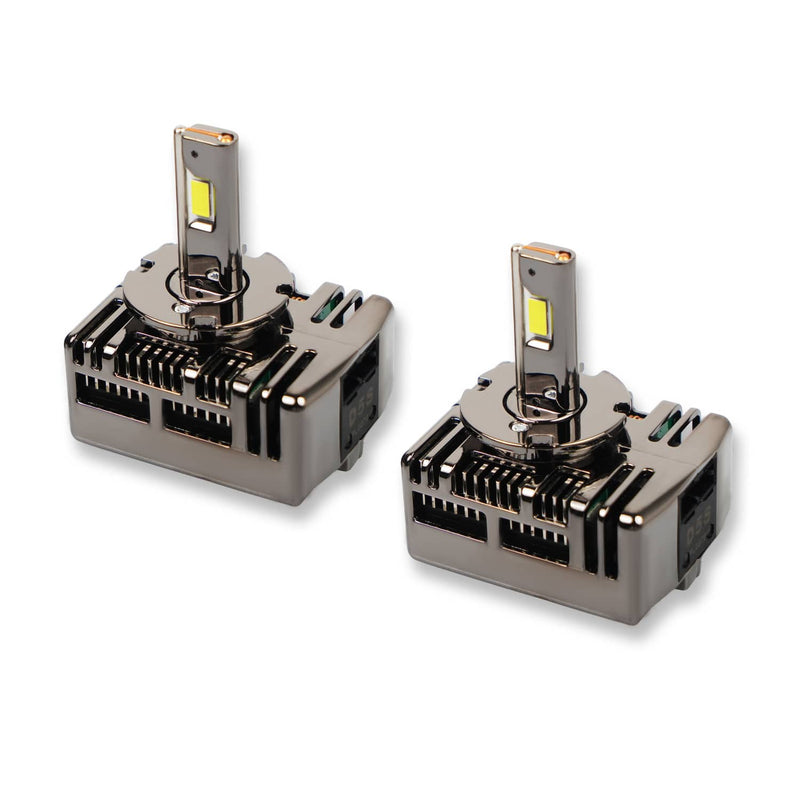 2Pcs D5S LED Headlight Bulbs Hi-Lo for 2016-18 Chevy Silverado 1500