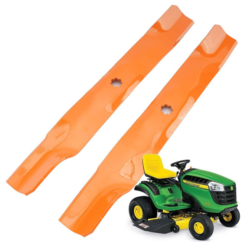 2 Deck Blades Set for John Deere D110 LA105 D100 LA115 D130 M154061 AM137327