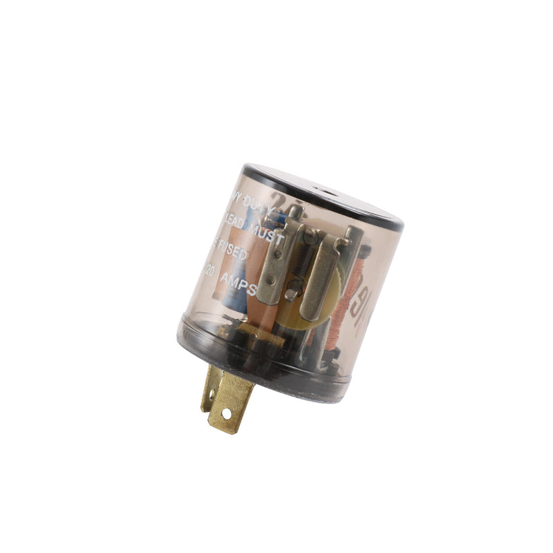 EF32 Flasher 2-Pin Variable LED Turn Signal Blinker Relay 20 Amps 12V