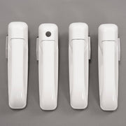 DURAFORCE Outside Door Handle White for Dodge Ram 1500 2009-2024 2500 2011-2025 4 Pcs
