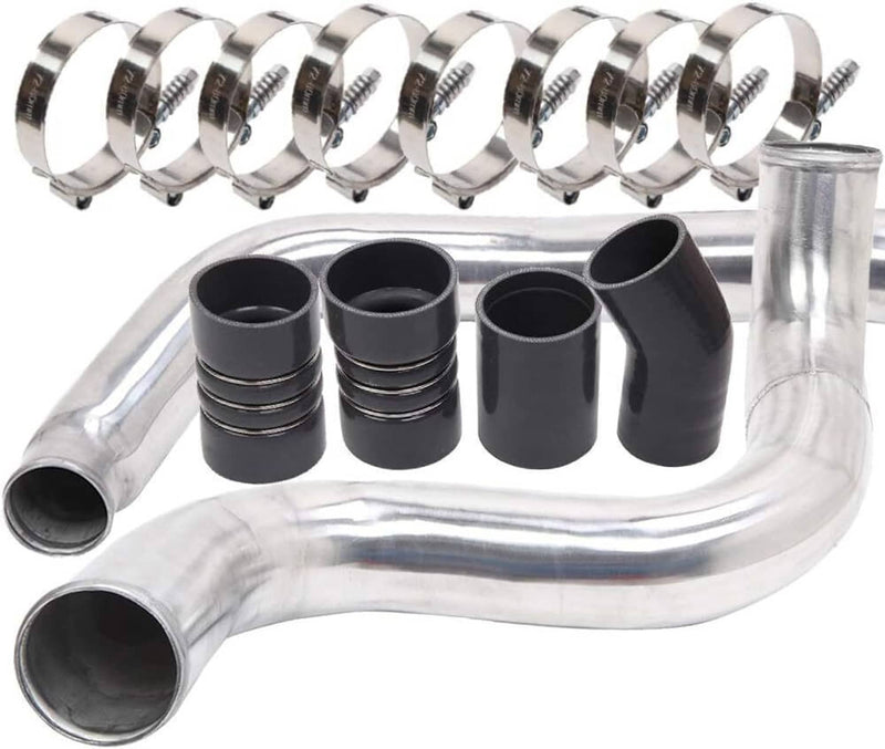 Turbo Intercooler Pipe Kit w/ Intake Elbow for Ford F250 6.0L Powerstroke 03-07