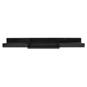 DURAFORCE Rear Step Bumper 83" Black Universal Screw-On for Enclosed Utility Body