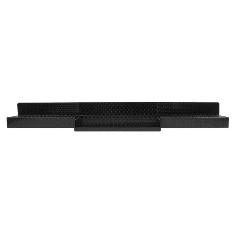 DURAFORCE Rear Step Bumper 83" Black Universal Screw-On for Enclosed Utility Body