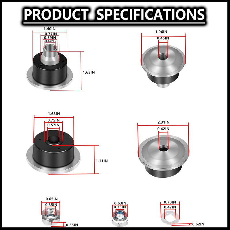5100 Series Front & Rear Monotube Shocks for Silverado Sierra 1500 2500 3500 HD