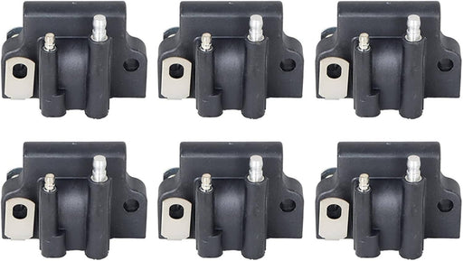 DURAFORCE 582508 Ignition Coil for Johnson Evinrude BRP OMC 18-5179 6 Pieces