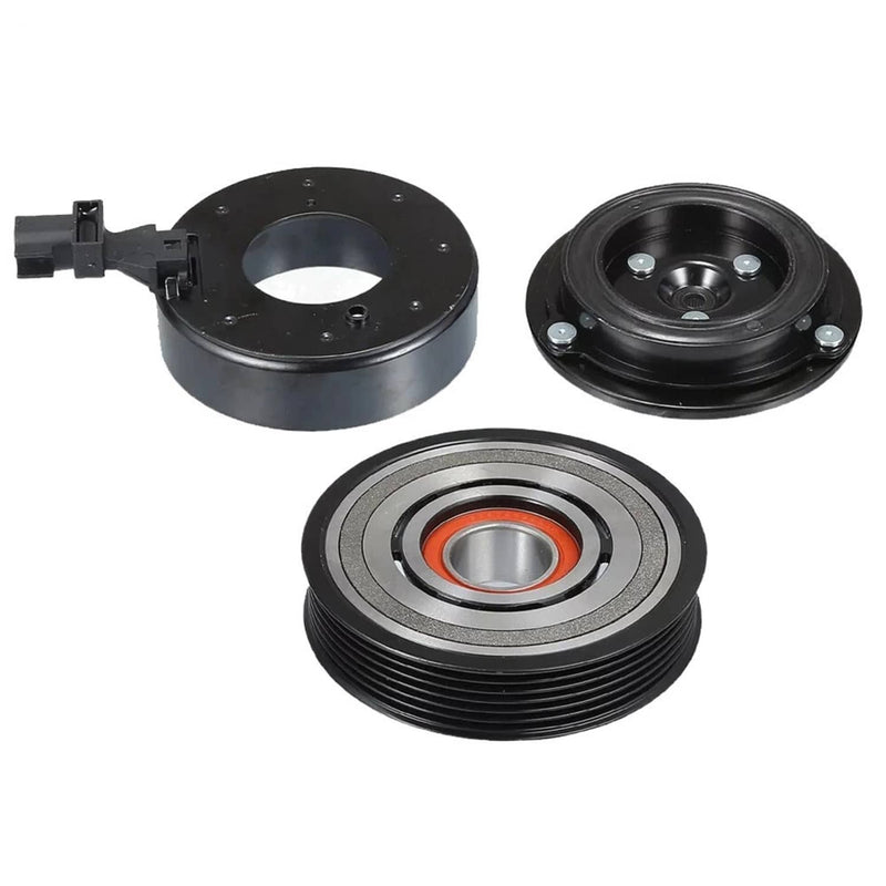 A/C Compressor Clutch Kit Coil Pulley for Jeep Wrangler 3.6L 6 Cyl 2012-2018