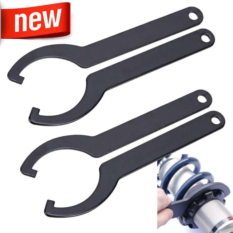 4pcs Pack C Spanner Wrench Hook Tool for Motorcycle Bike Shock Absorber Adjuster
