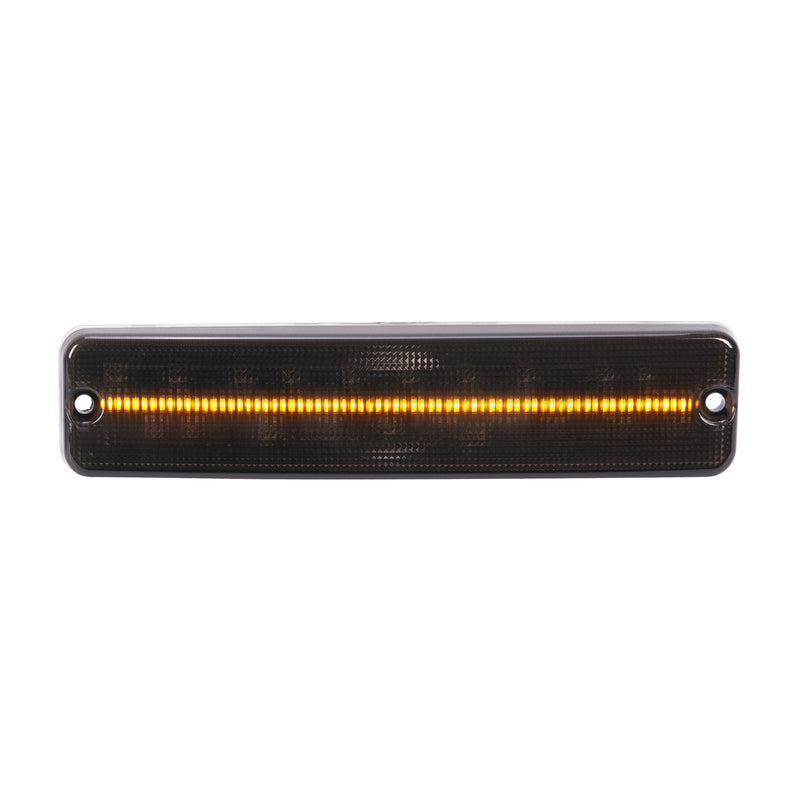 Front Side Marker Lights Turn Signal for Jeep Wrangler YJ 1987-1995 Smoked Amber