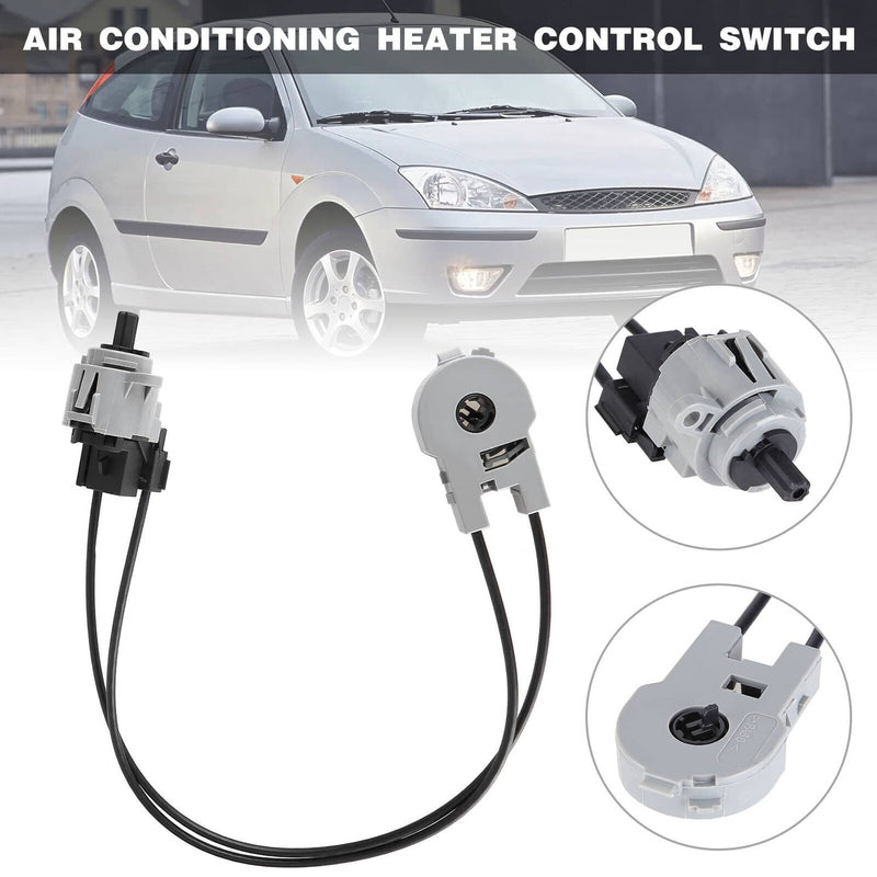 A/C Vent Floor Defrost Heater Cable Control Switch for Ford Focus 2000-2007