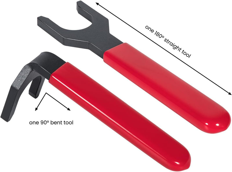 13260 Fuel Line Disconnect Tool Set Bent & Straight Wrench for Cummins ISB & ISX