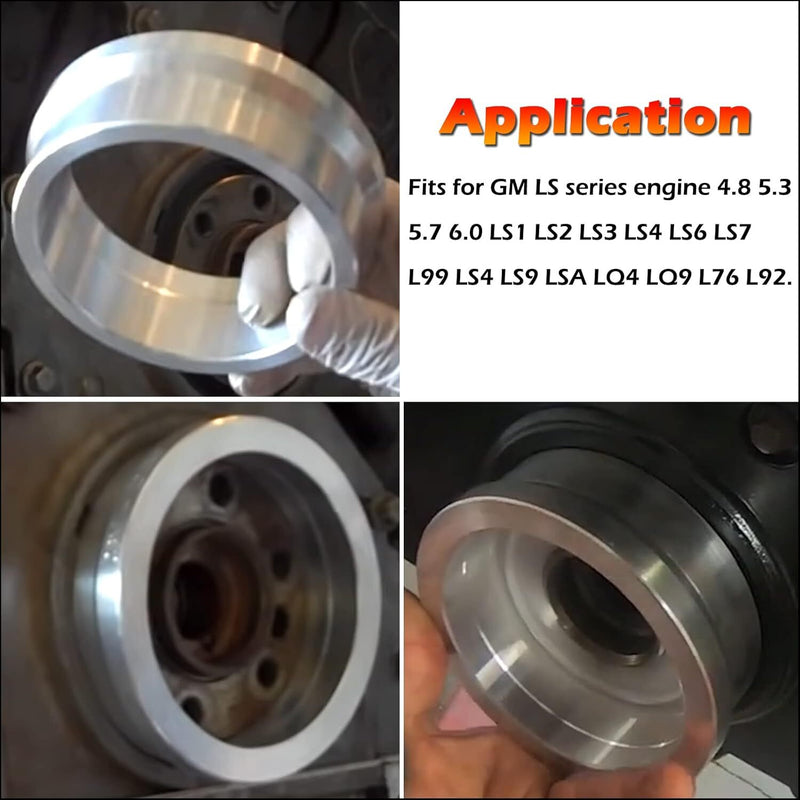 Rear Main Cover Alignment Tool & Seal Installer for GM LS Series Engines