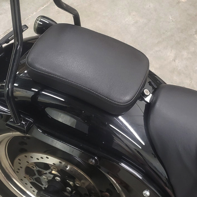 Rear Pillion Back Seat 6 Suction Cup for Harley Chopper Sportster Softail
