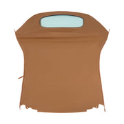 DURAFORCE Convertible Soft Top & Heated Glass Window for Toyota Solara 2004-2009 Brown
