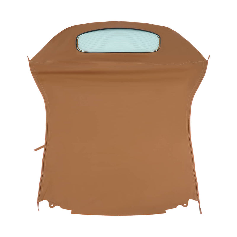 DURAFORCE Convertible Soft Top & Heated Glass Window for Toyota Solara 2004-2009 Brown