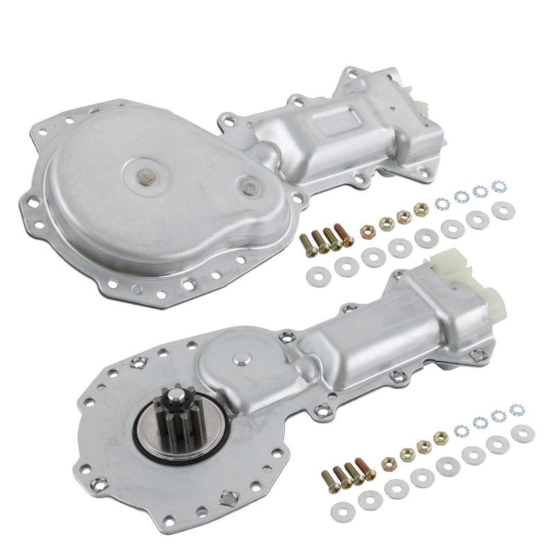 Front Window Motor w/ 9 Tooth Gear for Pontiac Firebird Chevy 1993-2002 2 Pieces