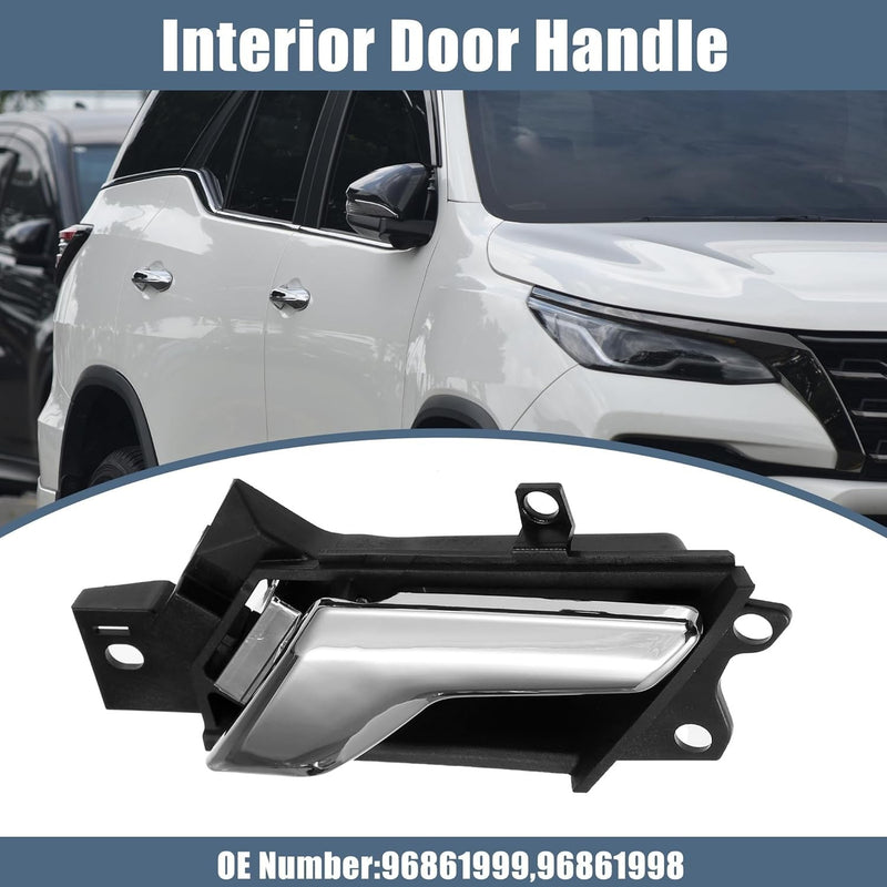 Door Inner Handle Chrome Left Right for Chevy Captiva Sport 2012 2013 2014 2015