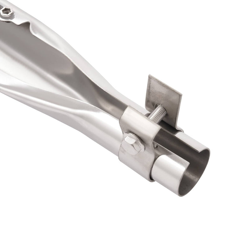 DURAFORCE Universal Electrophoresis Rear Quarter Fender Bracket Stainless Steel Slivery