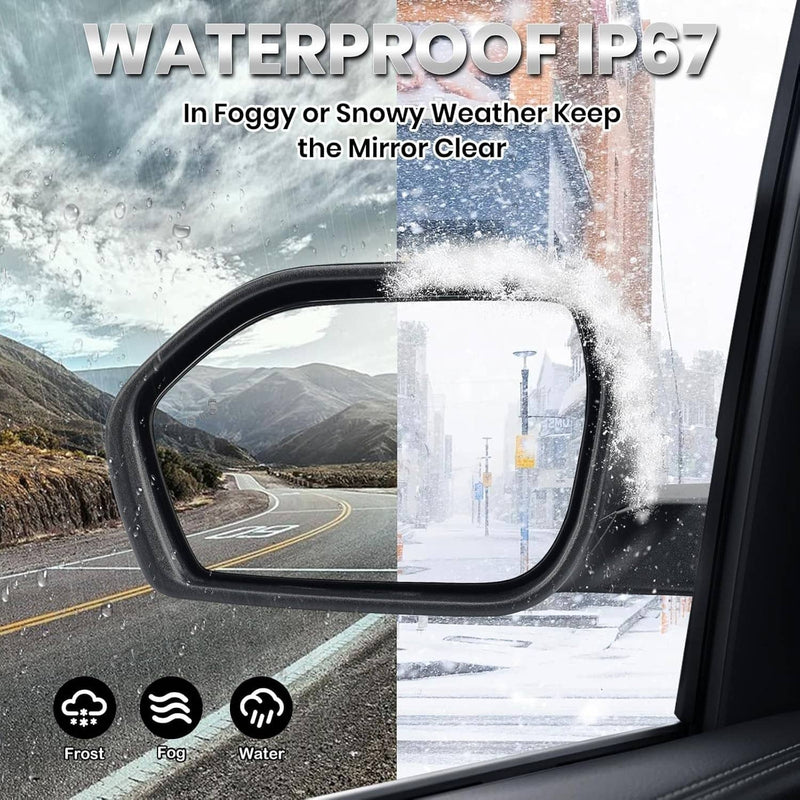 Driver Power Mirror for Ford Explorer Heated Manual Folding 2020-2024