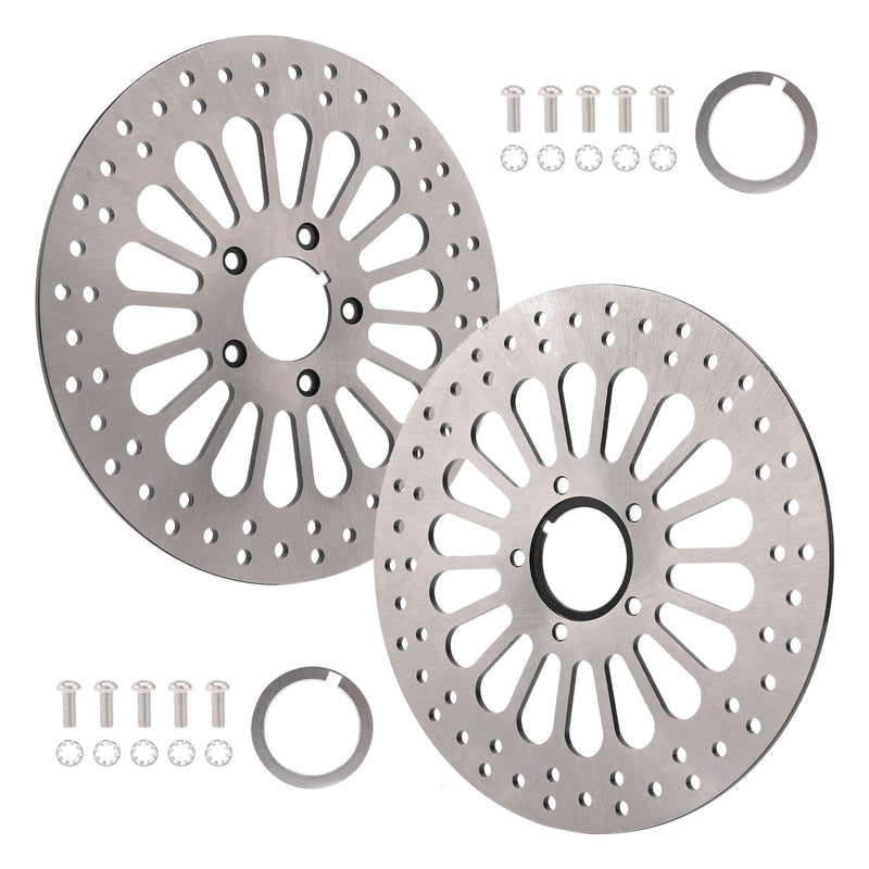 11.5" Front & Rear Brake Rotors for Harley Touring Dyna Sportster