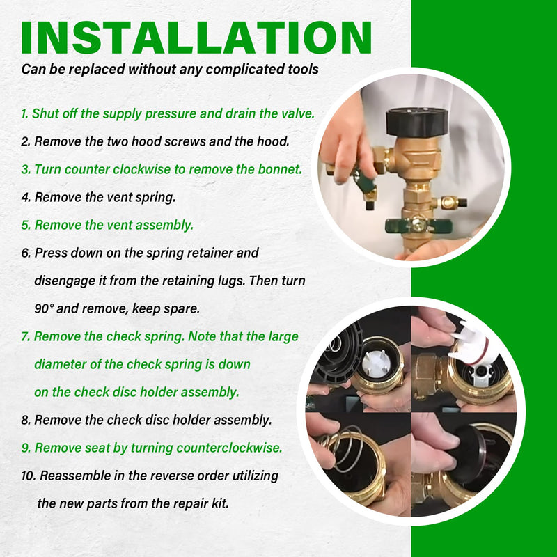 0887728 Repair Kit Replacement for Watts 1 in 800M4 Total Repair Kit 800M4 FR