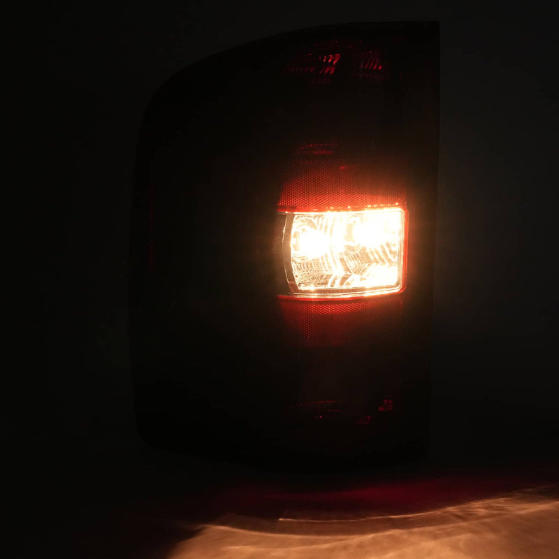 DURAFORCE Smoke Red Tail Lights LH RH for Chevy Silverado 1500 2500 3500HD 2007-2013