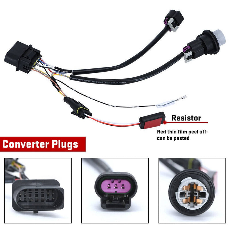 Projector Headlights Conversion Wire Harness for Ram 1500 2500 3500