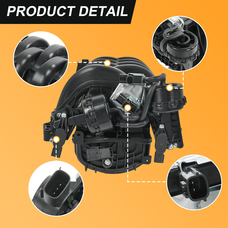 FL3Z-9424-J Intake Manifold with Gasket for 2015-2017 Ford F-150 5.0L