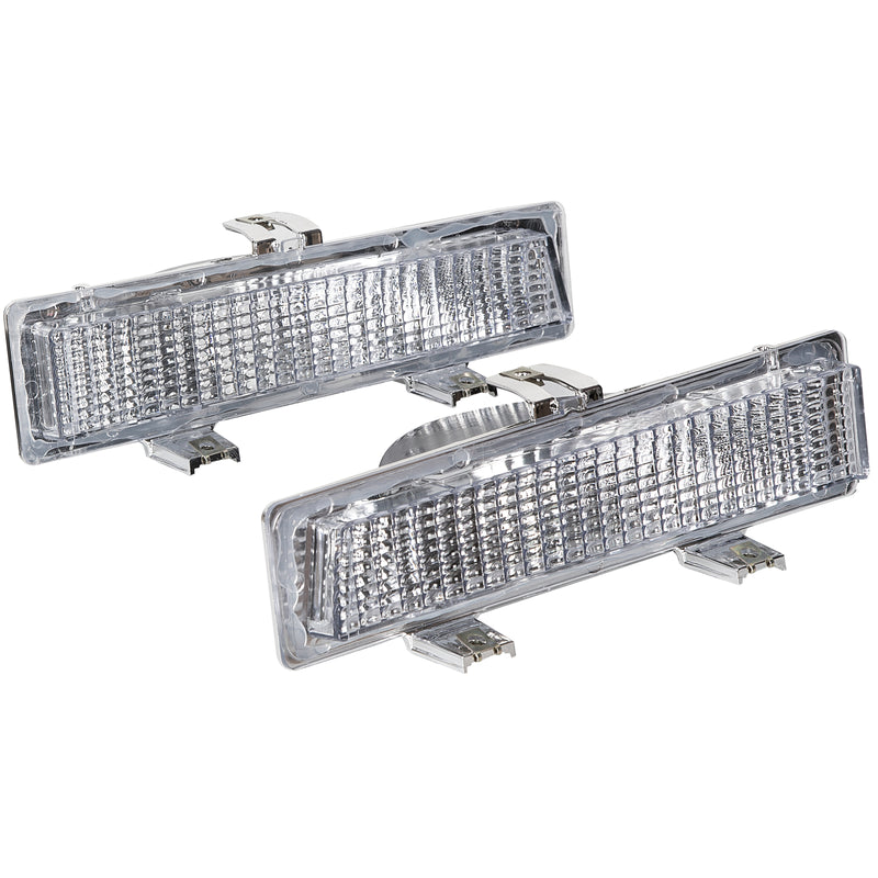 Front Park And Turn Signal Light Lamps for Chevy Monte Carlo SS 1981-88 Pair