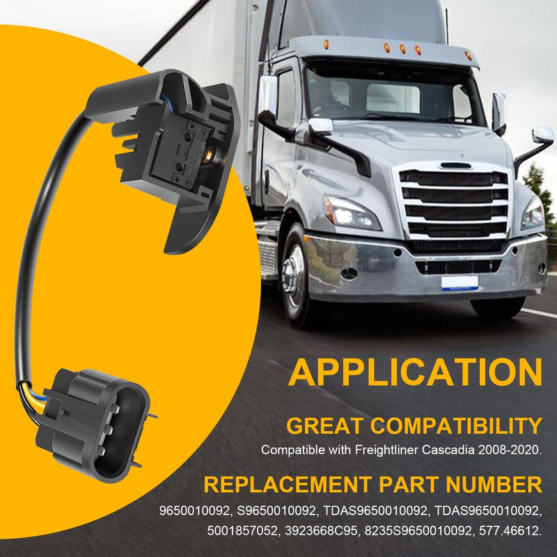 901-5207 Clutch Interlock Switch Replacement for Freightliner Cascadia 2008-2016
