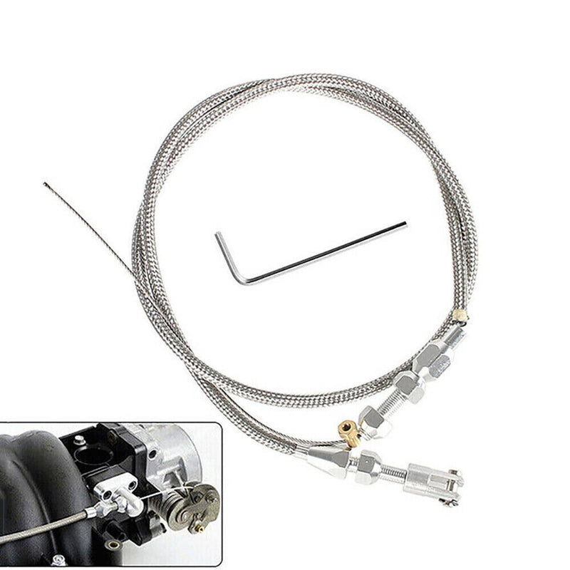 102MM Throttle Body Black with Position Sensors TPS IAC Gas Cable Kits