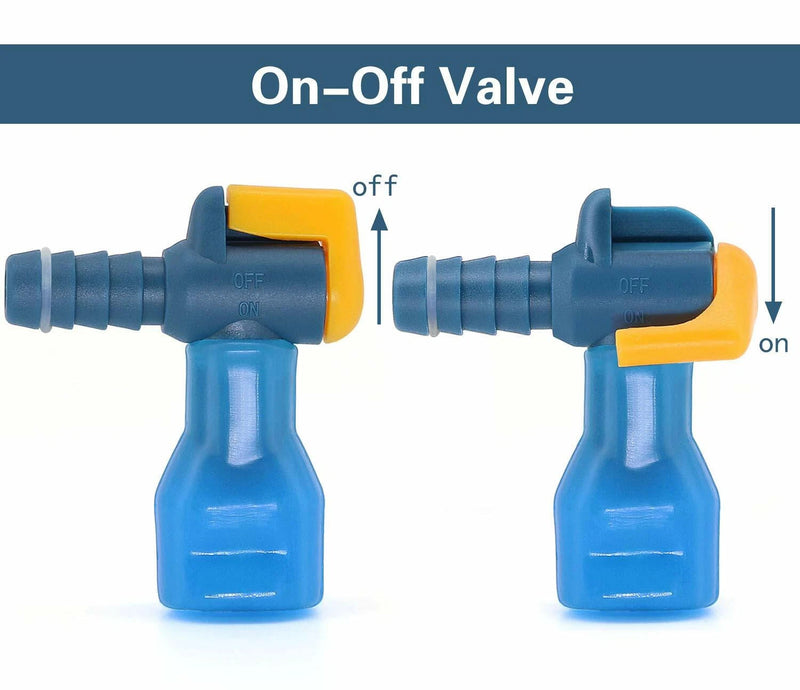 4 Replacement Hydration Reservoir Bladder Bite Valve Mouthpieces On Off Valve