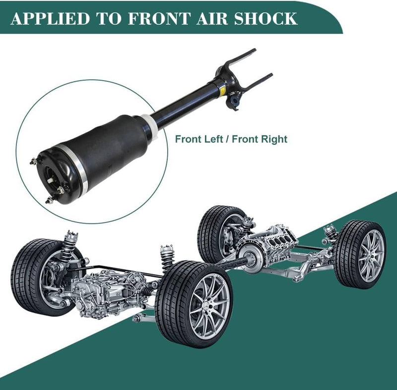 2Pcs Front Air Suspension Shock Strut for Mercedes W164 GL350 GL450