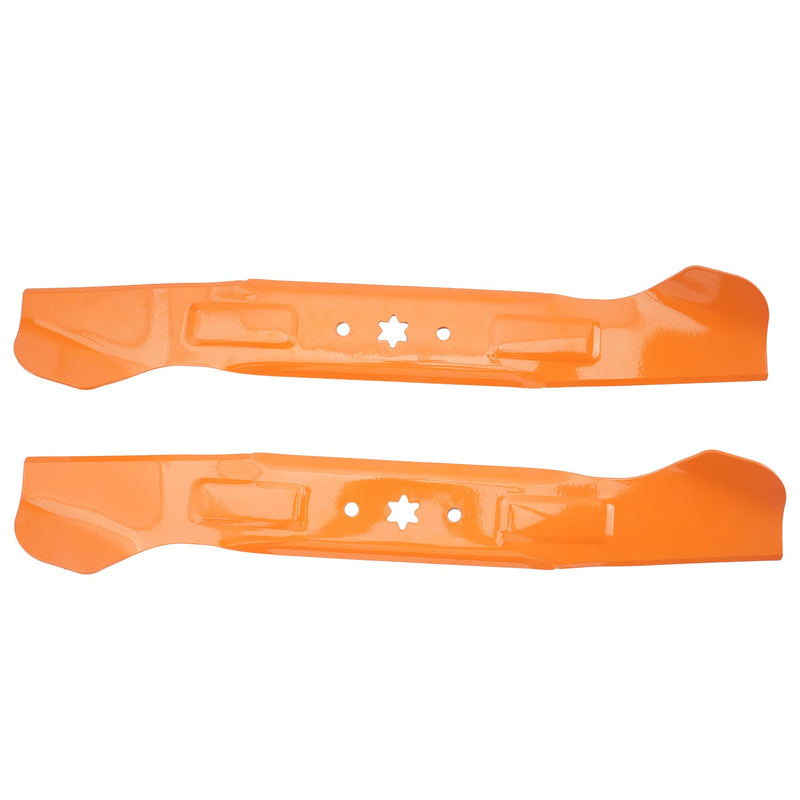 6 Point Star Mower Blades for Cub Cadet LTX1045 LTX1046 46" 942-04244A 2Pk