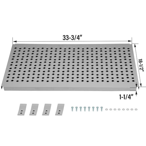 DURAFORCE Universal 19"x34" Semi-Truck Deck Plate for Freightliner Peterbilt Kenworth