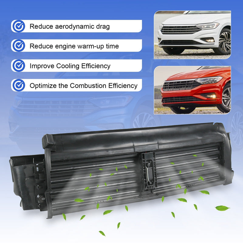Active Grille Shutter with Motor Assembly for Volkswagen Jetta 2019-2021